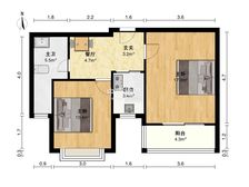 爱庐世纪新苑,精装修,得房率高,随时看房