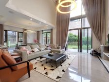 金鸡湖景区、双湖版块纯独栋别墅区,精装修看房方便。