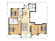 稀缺四房,景观楼层,业主诚意出售,价格好谈,不靠马路