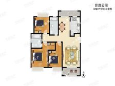 世茂云图高品质小区,近地铁近万达环境优美品质小区房东诚意出售