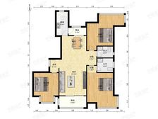 主卧朝南,环境优美,交通便利,居家装修