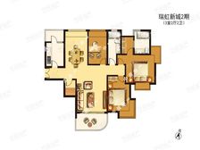 4号线临平路地铁上盖南北通三房,花园小区人车分流小区有泳池会