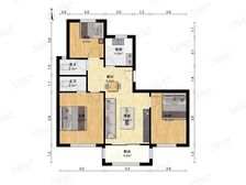 康桥高品质住宅,次新房3房1梯1户,人车分流物业好