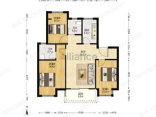 横塘电梯洋房 次新小区毛坯房 中间楼层 性价比高