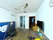 电梯次新房+卧厅双朝南+进+才+前后无遮挡+动迁税少