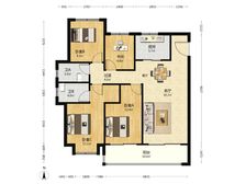 望品美寓4室2厅2卫南朝向429.0万元/套出售