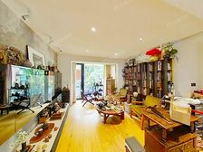 稀!南北通透户型,110平精装两房,格局方正无浪费。餐客一体