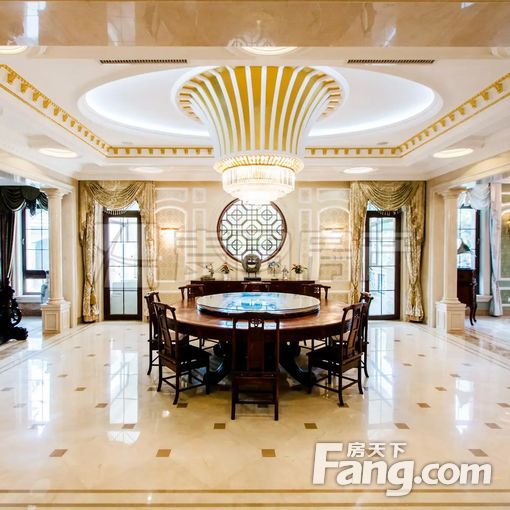 财富公馆5室3厅豪华装修 独栋别墅 可谈价格 可长租