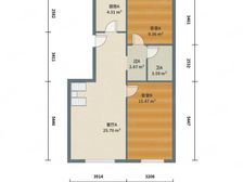 中建·京西印玥 2室1厅 南 北