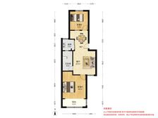 建德花园海棠苑 70.47平2居 南北向精装修 着急出售