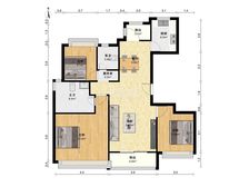 卫生间全明,大开间,小区入口附近,品质小区