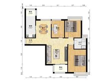 卫生间全明,大开间,小区入口附近,品质小区