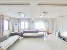 独享180平屋顶景色花园,六米挑空空中别墅