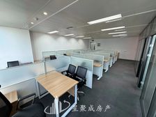 尼盛广场新出精装2加1格局,带全套家具,拎包办公,宏海凤凰旁