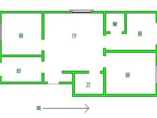 刘美丽推荐您 水西花园 4楼南北通透95㎡265万