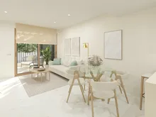 多洛雷斯(Dolores)现代联排别墅,带屋顶日光浴室