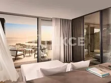 博德鲁姆的享有城堡景观的智能家居公寓