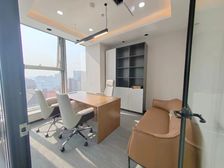 大望路双地铁 蓝堡国际中心139平精装遗留带家具拎包入住出租