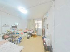 非顶楼南北通全明一房一厅采光视野好小区花园位置