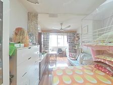 一室户户型之顶,边套全明,南北通透,外阳台双面采光,小区中庭