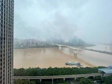 万科翡翠都会 头排看江 中式装修 95新 房源保真