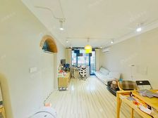 双南双阳台精装,原始户型两房,长风公园,苏州河景观,近轨交