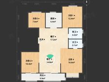 崇文花园4室2厅2卫南朝向290.0万元/套出售