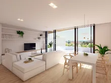 拉曼加(La Manga )高尔夫度假村带公共泳池的时尚公寓