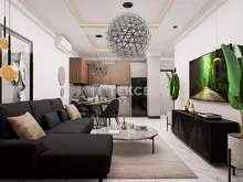 阿拉尼亚(Alanya)酒店概念物业项目中的优雅公寓