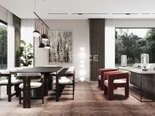 安卡拉因切克(?ncek)带宽敞私人花园的综合别墅