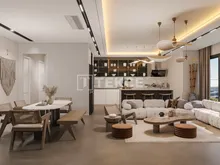 博德鲁姆穆拉带附属建筑的海景别墅