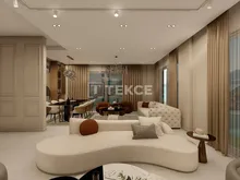 阿拉尼亚特佩带无边泳池的独立别墅