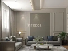 安塔利亚带游泳池和地下停车场的公寓