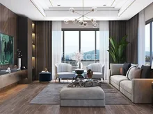 科贾埃利(Kocaeli)带景观花园的多功能住宅小区内的公寓