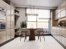 伊兹密尔 Konak 带泳池的安全住宅公寓