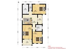 普陀长风南向三房 毛坯大户型 满五省税费