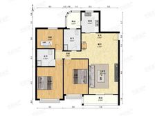 位置好,看出去是小区喷水池,得房率也高,还有车位