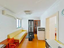 钥匙房!一梯两户双南好房,小区央座,河景上竹园。采光无遮挡