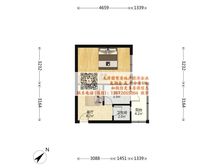 河北区中环内 商品房 私产可贷/款 3楼 正式一室