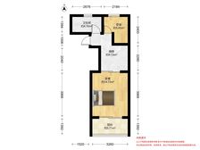 普陀曹杨梅岭苑 精装南向两室 高层采光佳