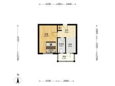 私产满五年 户型方正 有客厅 4楼 近地鉄5号线幸福公园站
