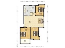 柳岸晨韵 3室2厅 南 北