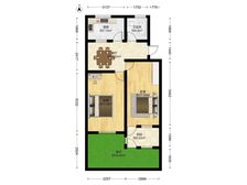 普陀长风南向两房 满五简装底层住宅 带大花园