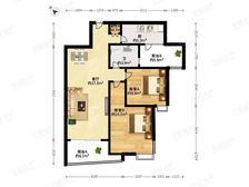 卫生间全明,大开间,品质小区,近地铁