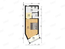 主卧朝南,繁华地段,精装好房,采光充足