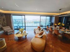 白鹅潭CBD 270度视野一线江景 星河江缦 业主带车位转