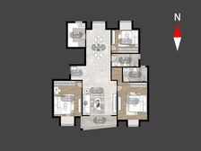 诚信出售 随时看房 水木年华花园 3室2厅 中装修