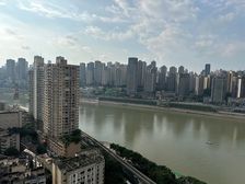 渝中区 万科翡翠都会 精装修江景房 一线看江 正看两江交汇