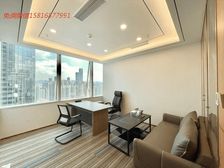 福田中心区办公室出租 200平 带全家私 精装修 拎包入驻