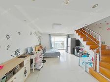 水墨林溪电梯楼,南北向一居,有独立晒台,全明户型,格局方正。